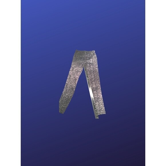 Avia Active Performance Leggings, GRAY/BLACK SNAKESKIN, Women's X-Small, NWOT - Picture 8 of 10